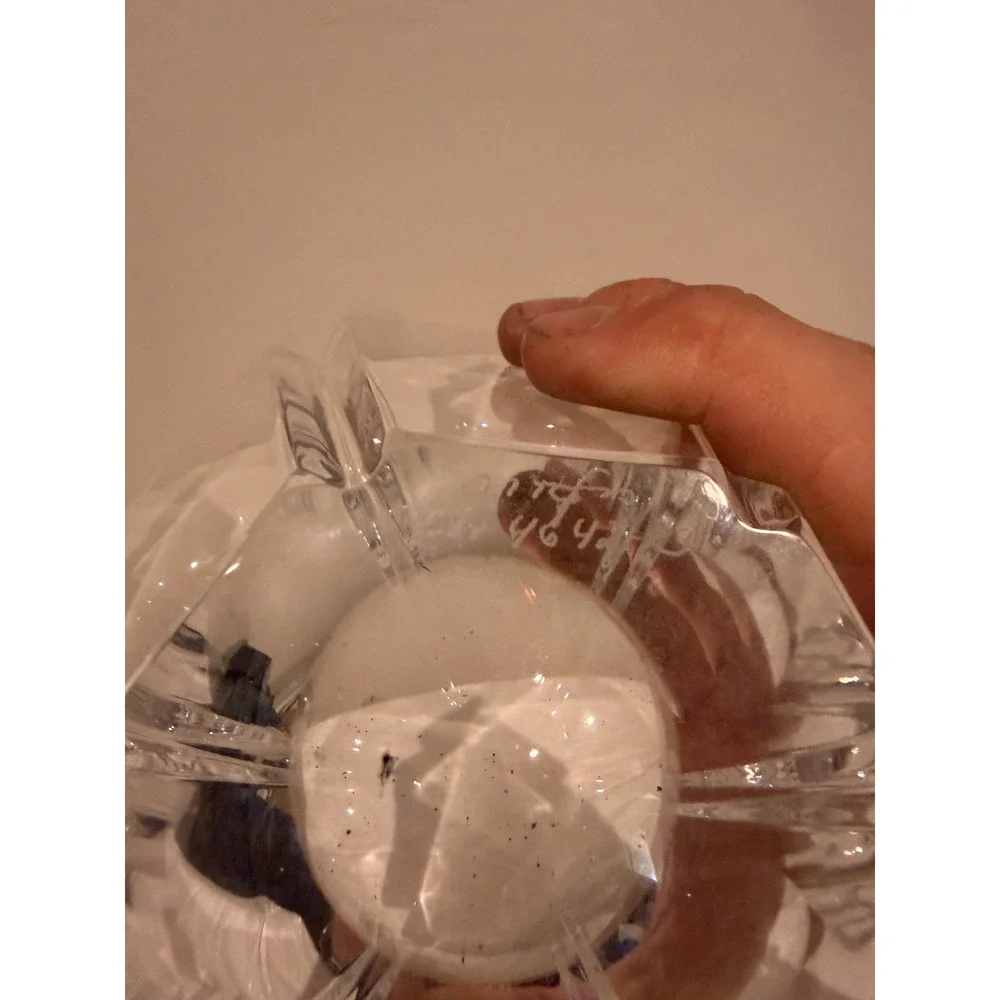 Orrefors Crystal Bowl Sweden 8.5